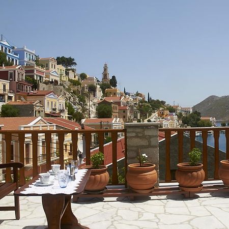 Athina Studios Symi Bagian luar foto
