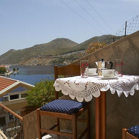 Athina Studios Symi Bagian luar foto