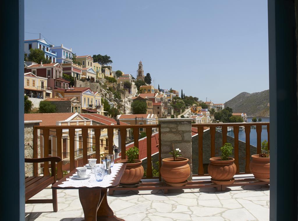 Athina Studios Symi Bagian luar foto