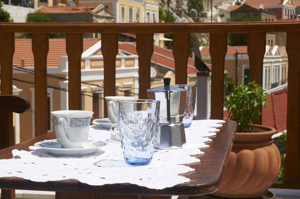 Athina Studios Symi Bagian luar foto